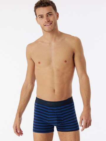 SCHIESSER Boxershorts '95/5' in Blauw: voorkant