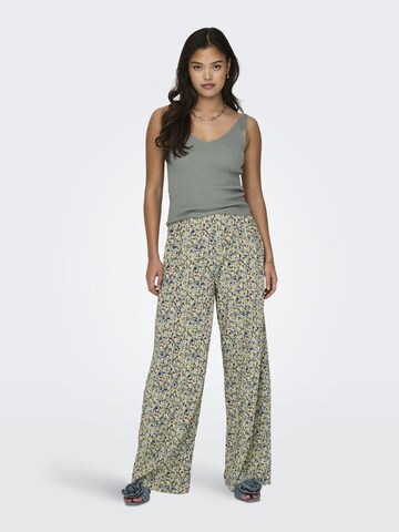 Wide Leg Pantalon JDY en mélange de couleurs