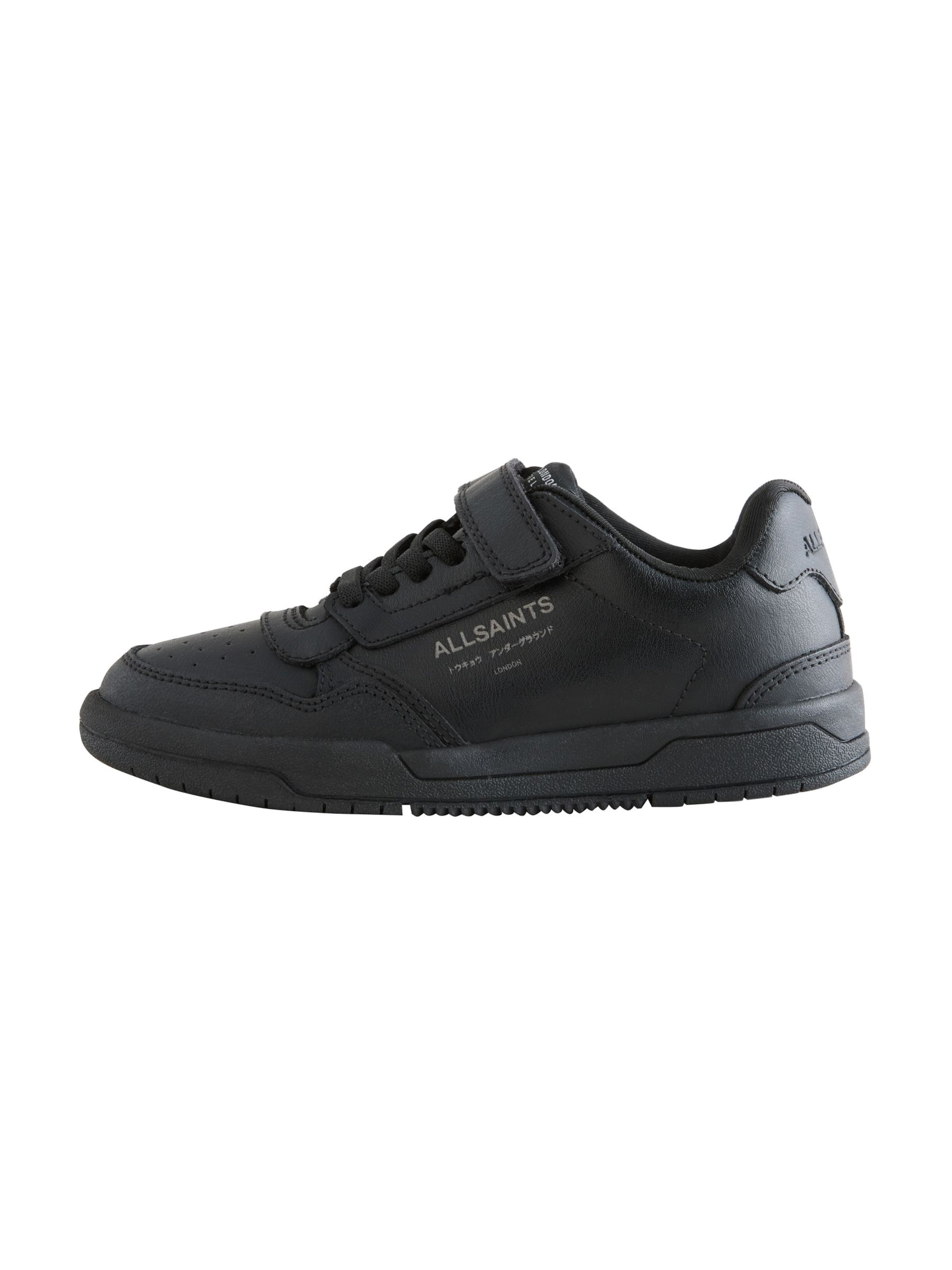 Sneaker 'Back to School' di smALLSAINTS in nero: frontale
