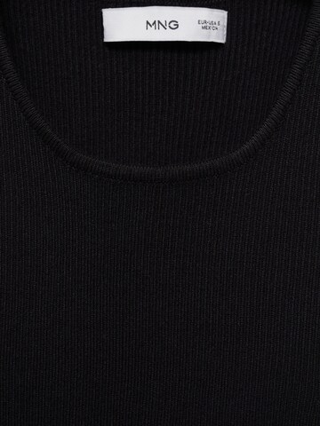 MANGO Knitted Top 'ORWELL' in Black