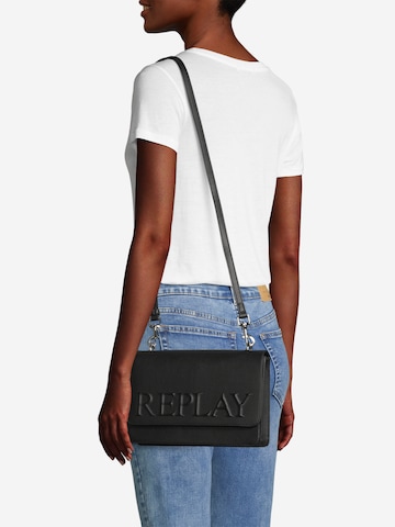 REPLAY Crossbody Bag in Black