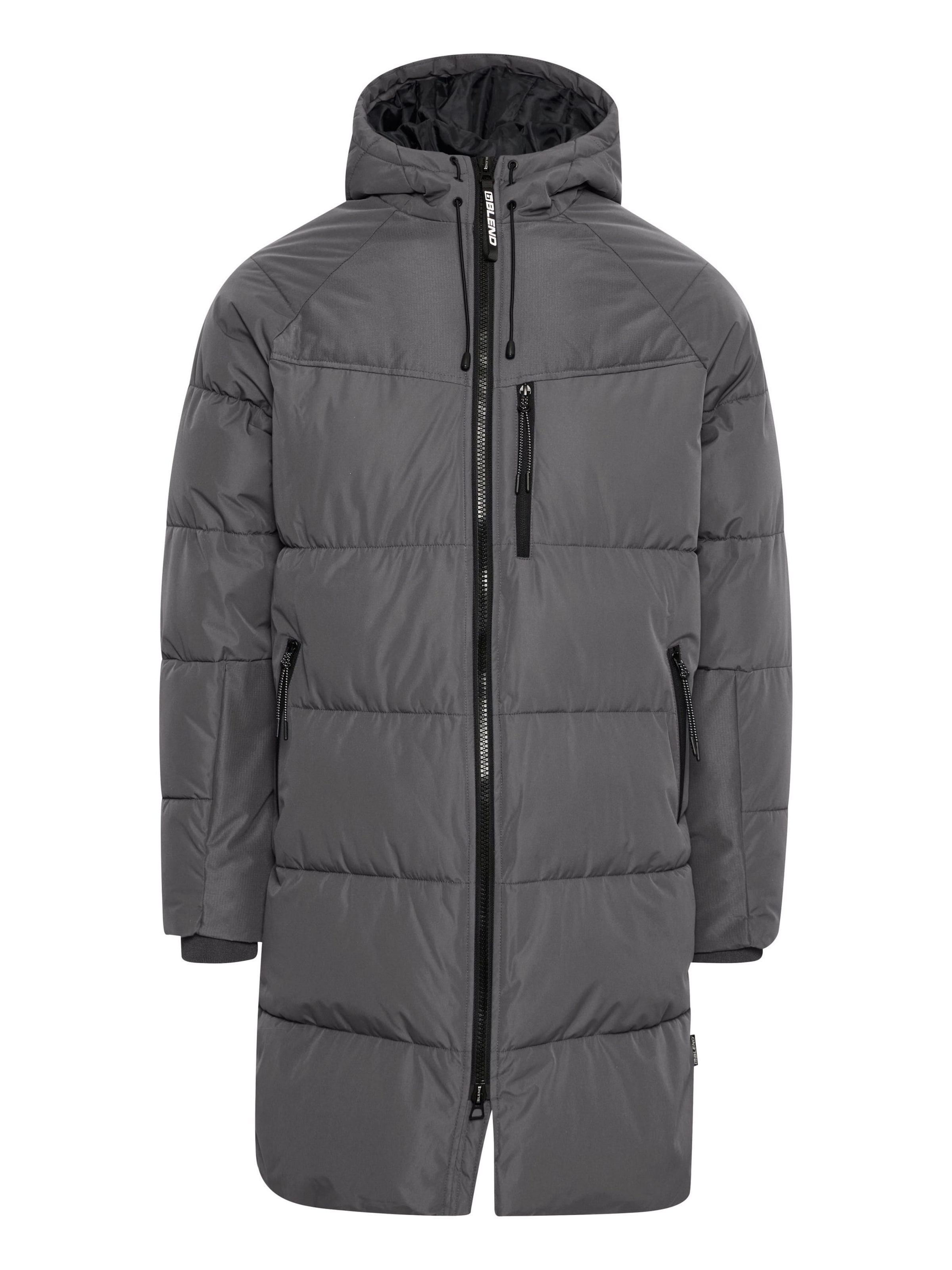 BLEND - Abrigo de invierno 'Karsin' en gris: frente