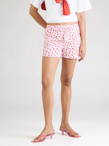 Hailys Loose fit Pants 'Si44a' in White: front