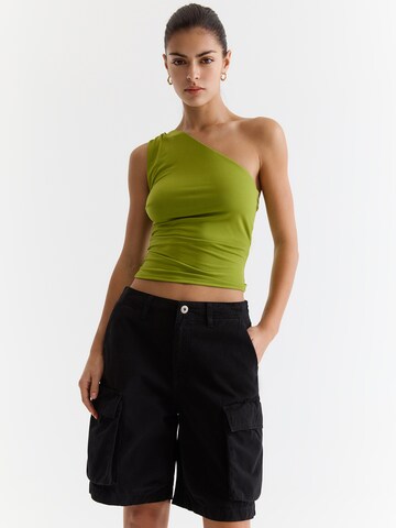 Haut Pull&Bear en vert