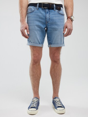 Regular Pantalon 'Aden' BIG STAR en bleu : devant