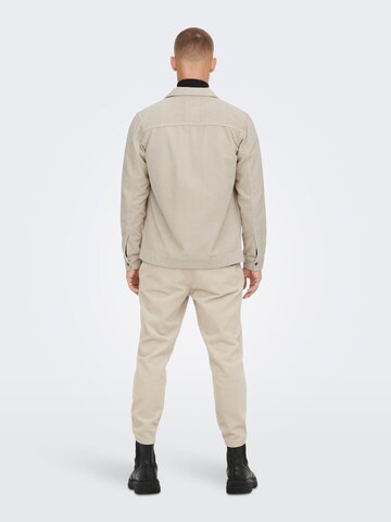 Only & Sons Between-Season Jacket 'Tim' in Grey