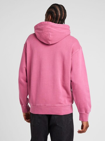 Carhartt WIP Sweatshirt 'Nelson' in Roze