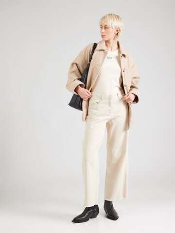 EA7 Emporio Armani Tričko – béžová