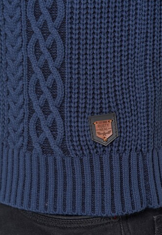 Rusty Neal Sweater in Blue