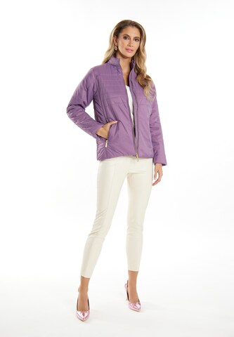 faina Between-season jacket 'Caissa' in Purple