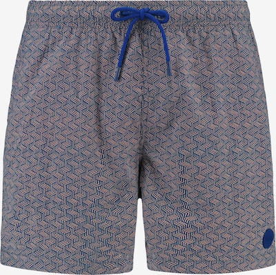 Shiwi Szorty kąpielowe do kolan 'Nate' w kolorze atramentowy / pomarańczowym, Podgląd produktu