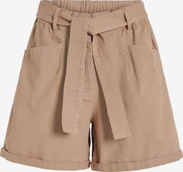 VILA Regular Shorts 'LINDAS' in Braun: predná strana