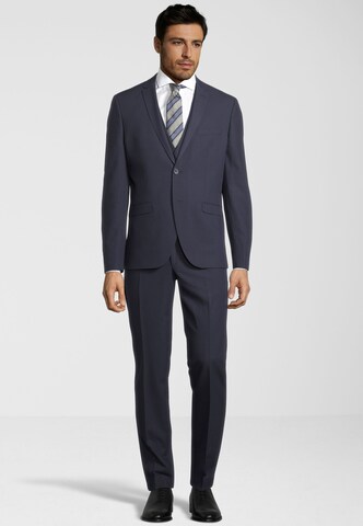 Steffen Klein Slim fit Suit in Blue: front