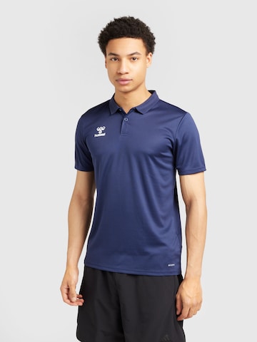 Hummel Funkcionalna majica 'Essential' | modra barva: sprednja stran