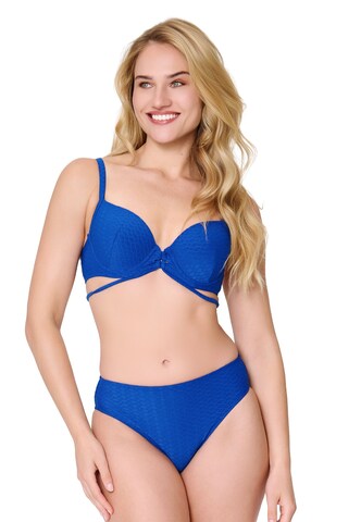 LingaDore Bikinitop in Blauw
