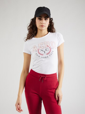 AÉROPOSTALE - Camisa em branco: frente