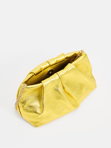 Jerelyn Creado Clutch 'Calabrian Lemon' i guld