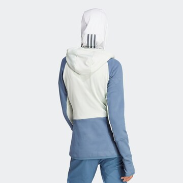 Veste en polaire fonctionnelle 'Tech Flooce' ADIDAS TERREX en bleu