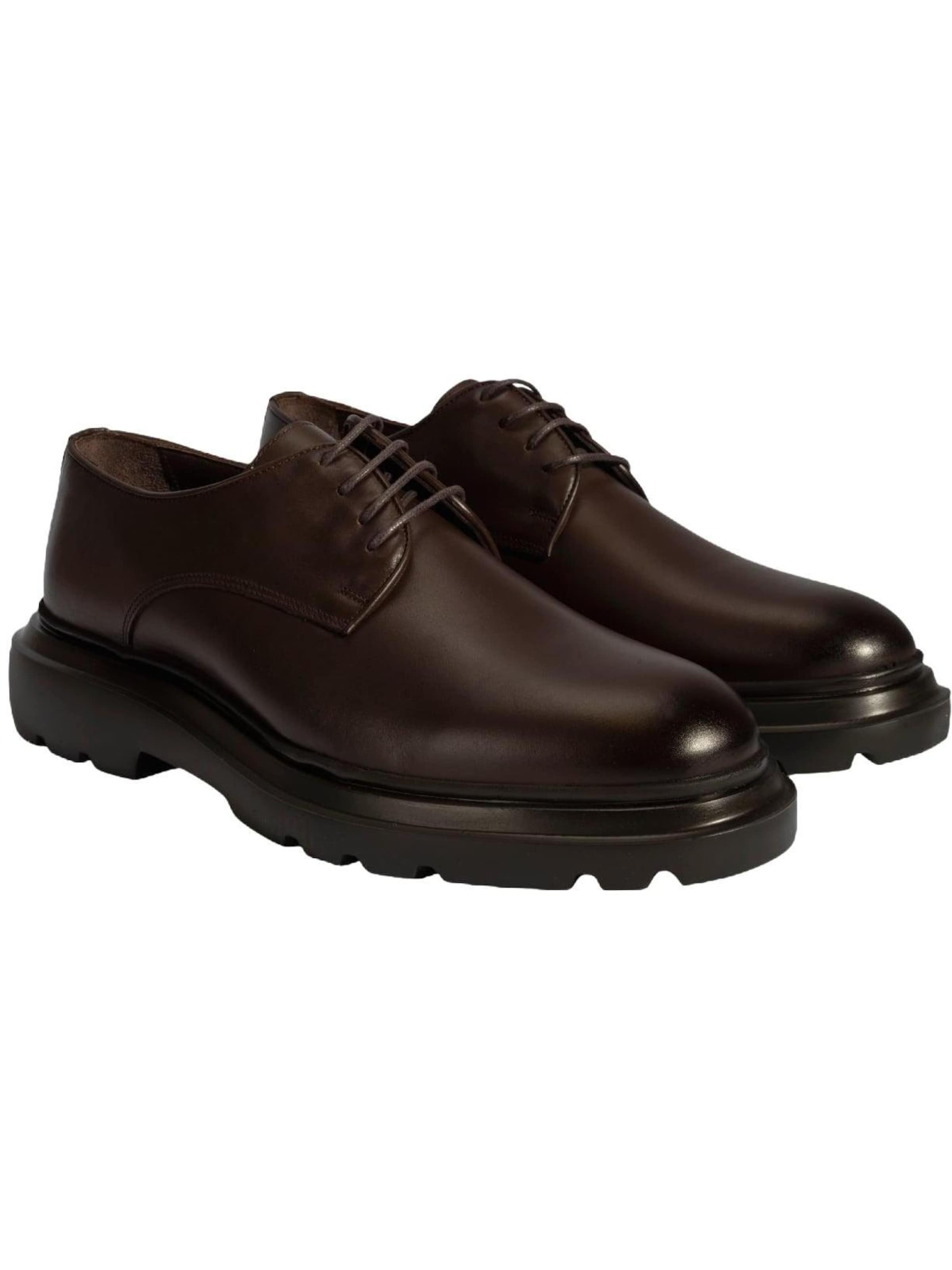 Desa - Zapatos con cordón 'Schnürschuhe' en marrón: frente