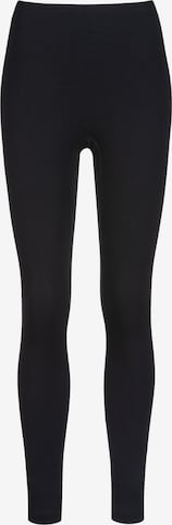 Skinny Leggings 'Wool Love' Mey en noir : devant