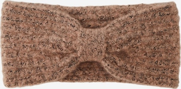 Bandeau 'Pyron' PIECES en marron : devant