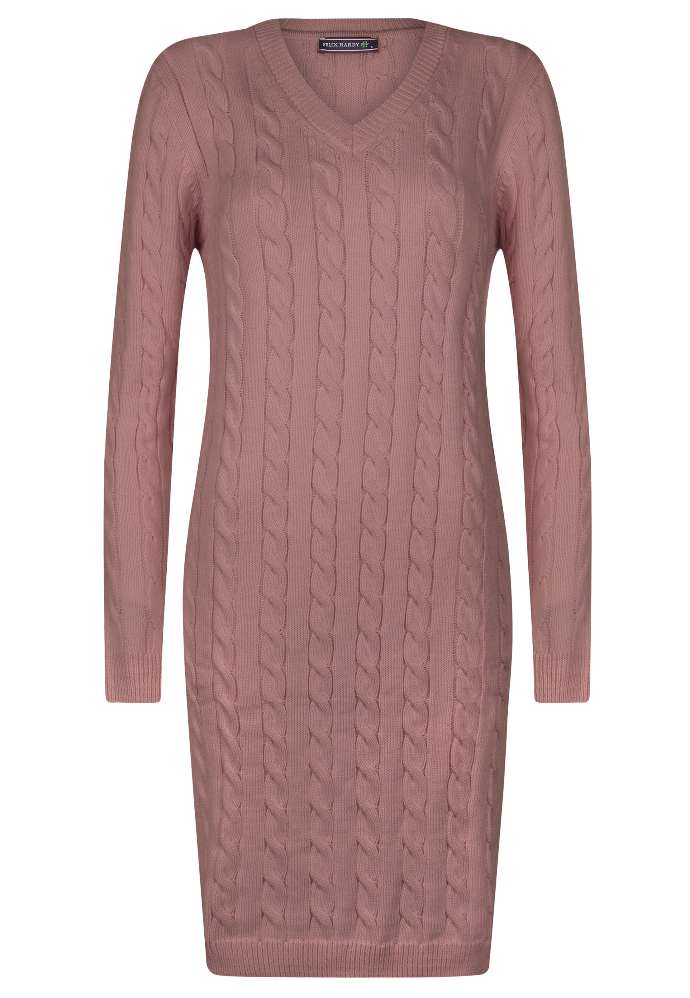 Robes en maille Felix Hardy en rose : devant