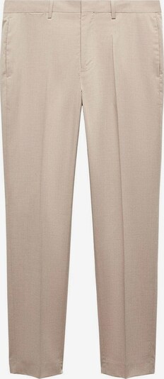 MANGO MAN Pantalon à plis 'Paris' en beige clair, Vue avec produit