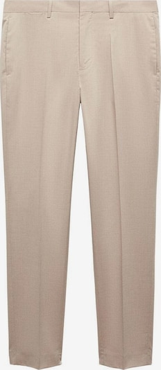 MANGO MAN Pantalon à plis 'Paris' en beige clair, Vue avec produit