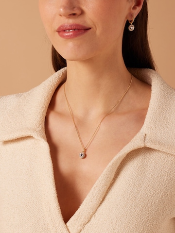 Lucardi Sieraden set 'Schick' in Goud: voorkant