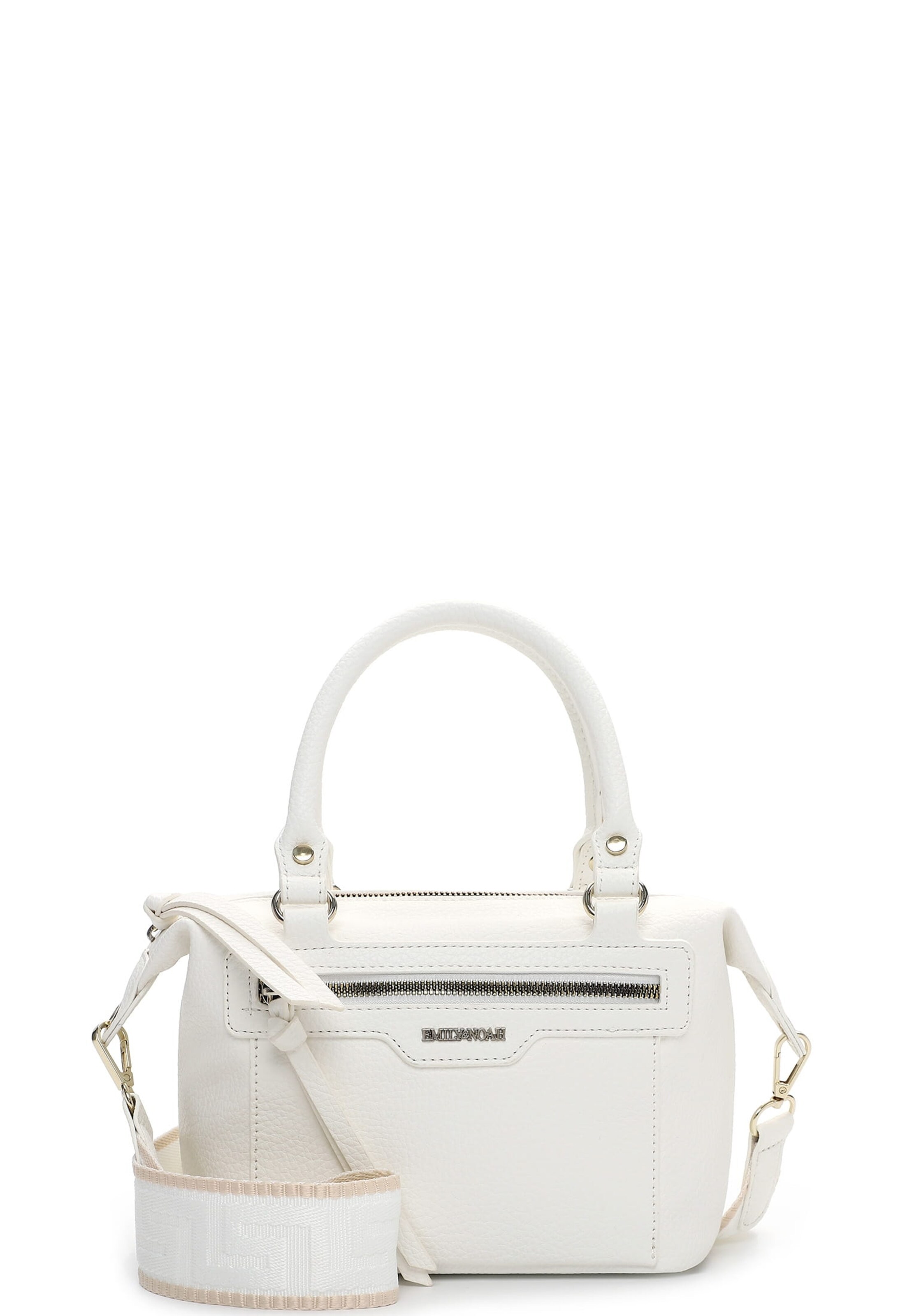 Emily & Noah Handbag 'Josepha' in White: front