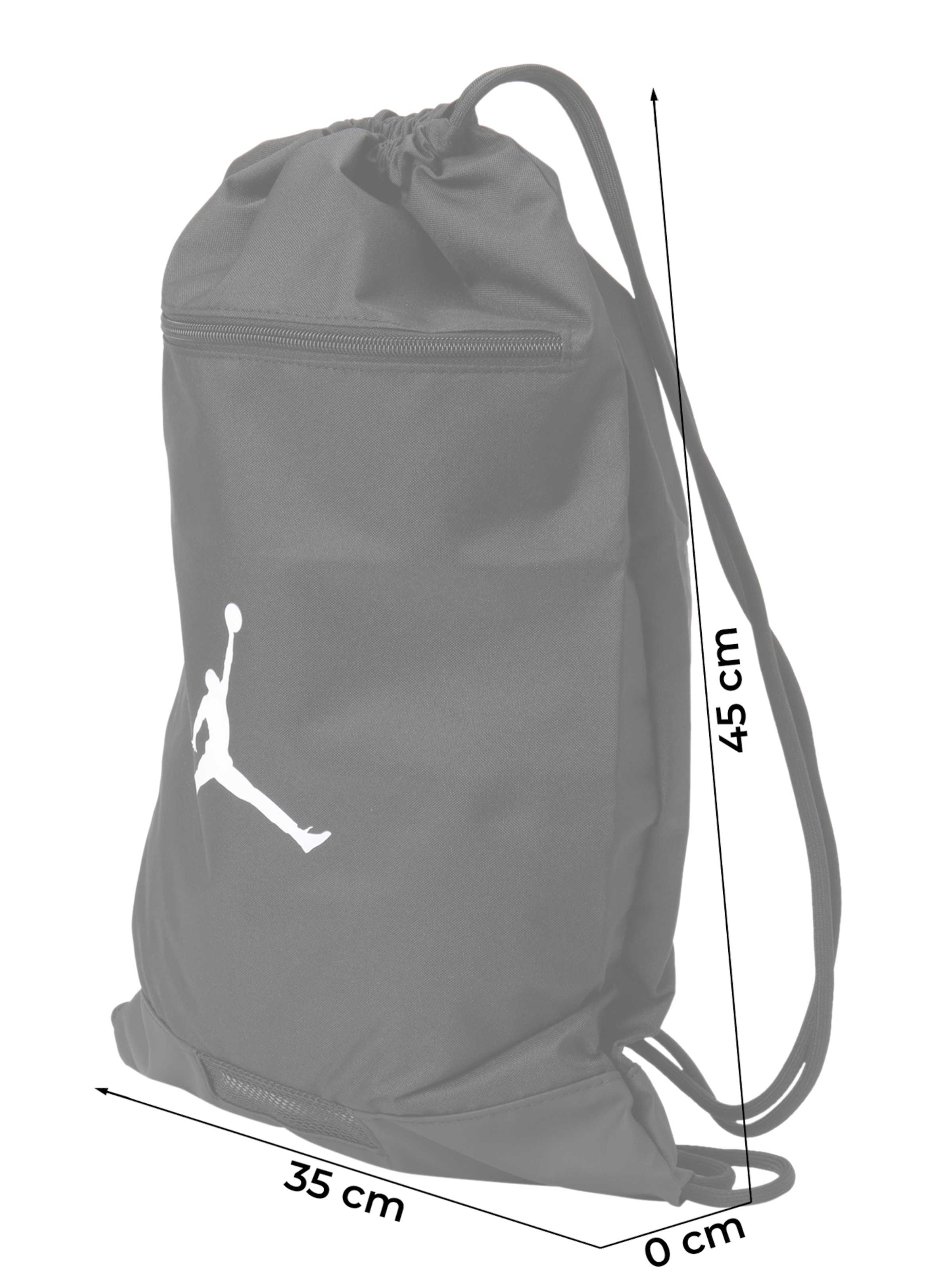 Ghiozdan sac de la Jordan pe negru