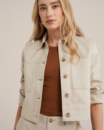 WE Fashion Jacke in Beige