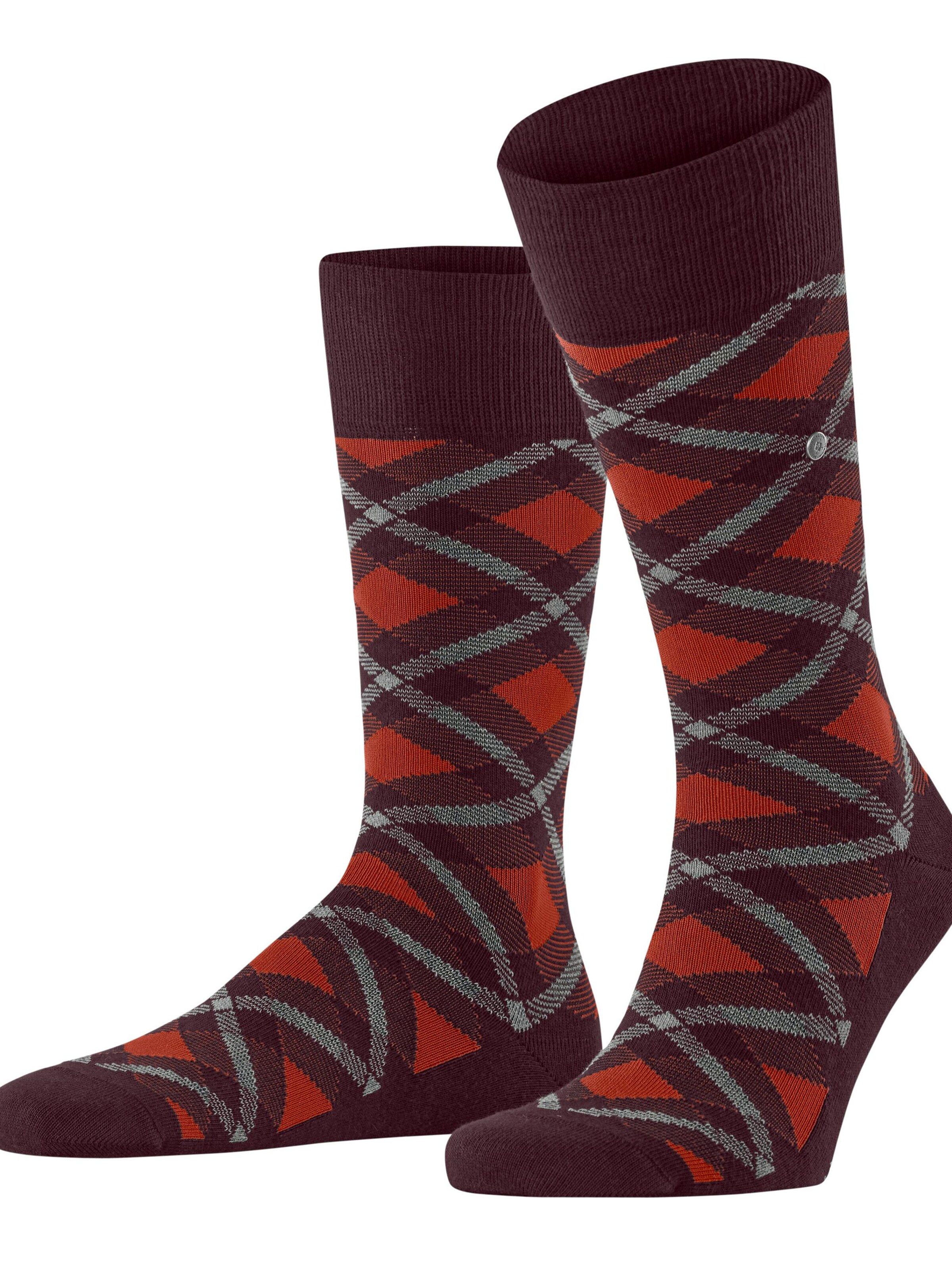 BURLINGTON Socks 'Tartan' in Mixed colors: front