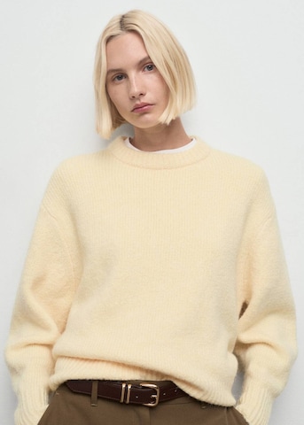 MANGO Pullover 'Revuelto' in Gelb: Vorderseite