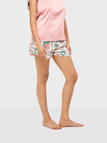 Gisela Παντελόνι πιτζάμας ' ' σε λευκό: μπροστά