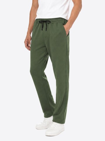 YAGESHARK Regular Workout Pants 'Jogginghose Herren' in Green