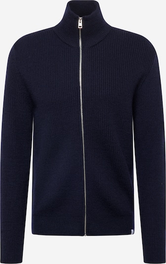 NORSE PROJECTS Neuletakki 'Hagen' värissä laivastonsininen / offwhite, Tuotenäkymä