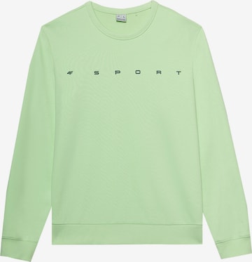 4F - Sweatshirt de desporto em verde: frente