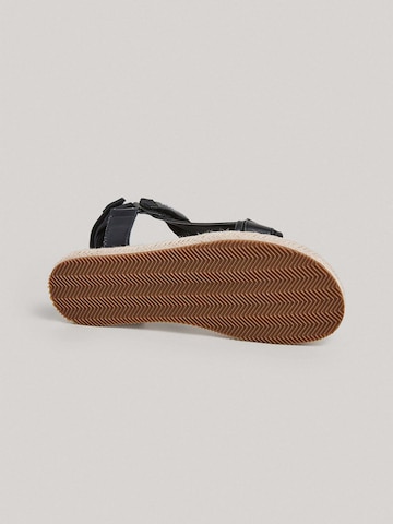 Pepe Jeans Sandale 'SUNSET SAVAGE' in Schwarz