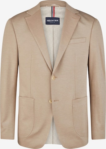 Coupe slim Costume HECHTER PARIS en beige : devant