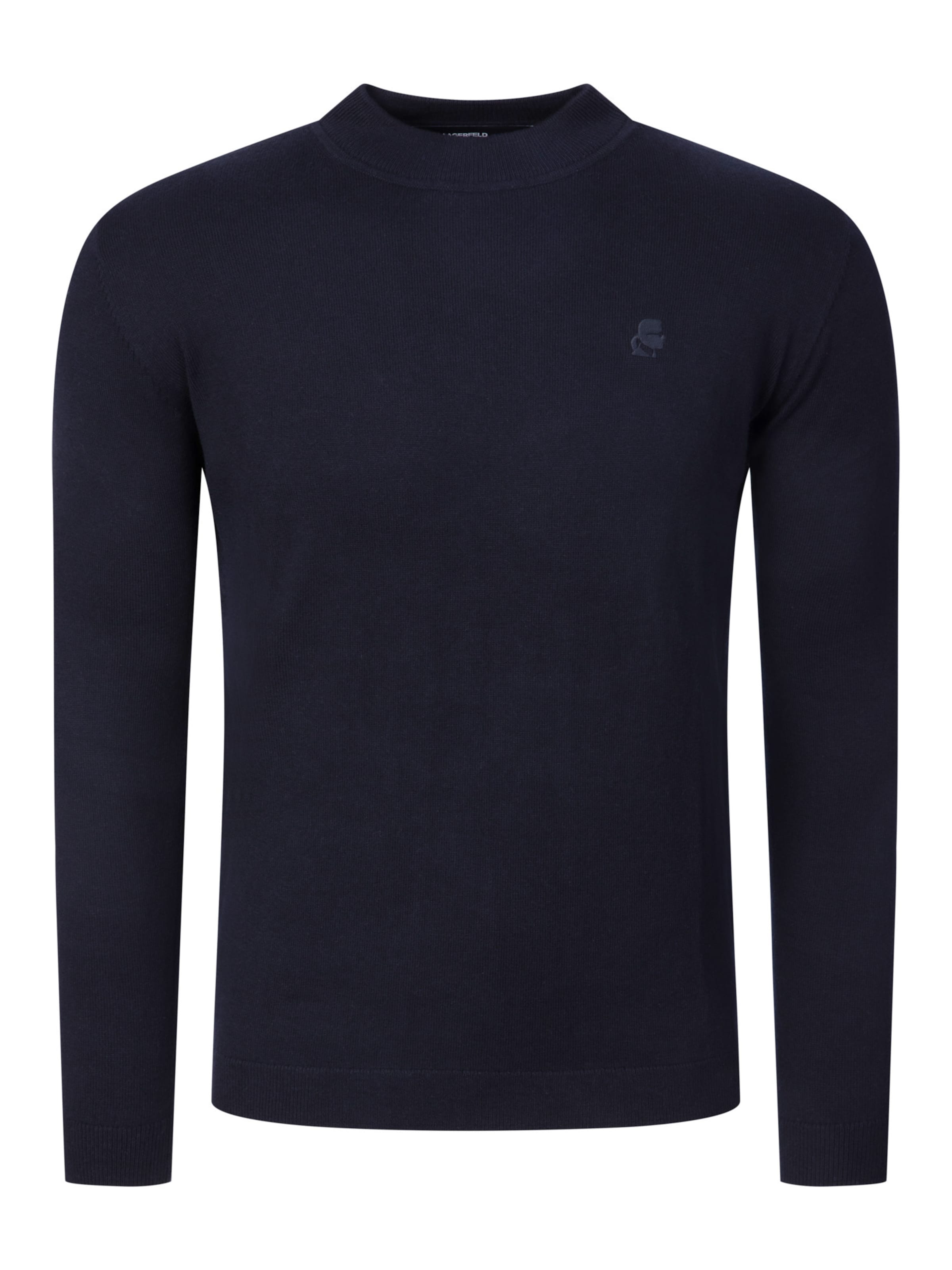 Pull-over ' 655002 ' Karl Lagerfeld en bleu : devant