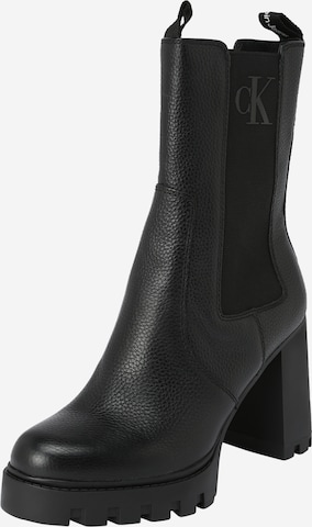 Calvin Klein Jeans Chelsea boots in Black: front