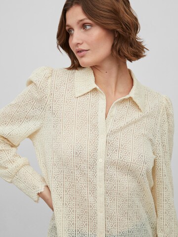 VILA Bluse 'SIKKA' in Beige