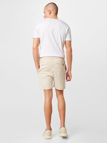 Denim Project Regular Shorts 'Ponte' in Beige