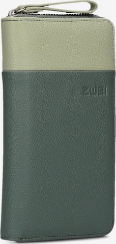 ZWEI Portemonnaie in Grün: Vorderseite