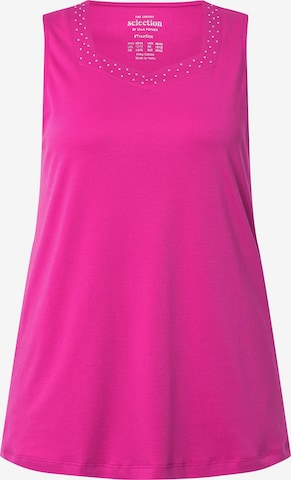 Ulla Popken Top in Pink: front