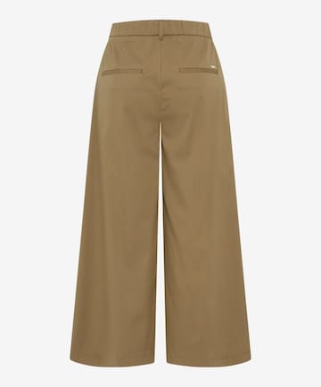 BRAX Wide Leg Hose 'Melli' in Grün