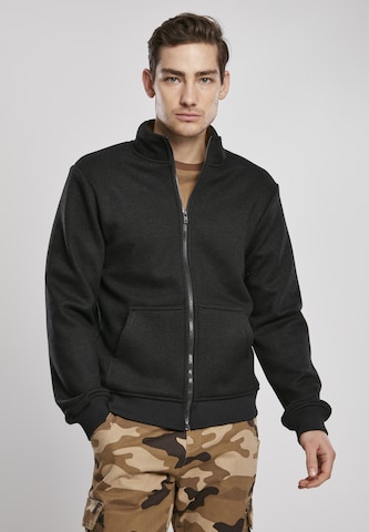 Urban Classics Sweat jacket in Grey: front