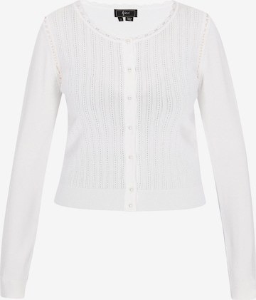 faina Neuletakki 'Fashion Look' värissä valkoinen: etupuoli