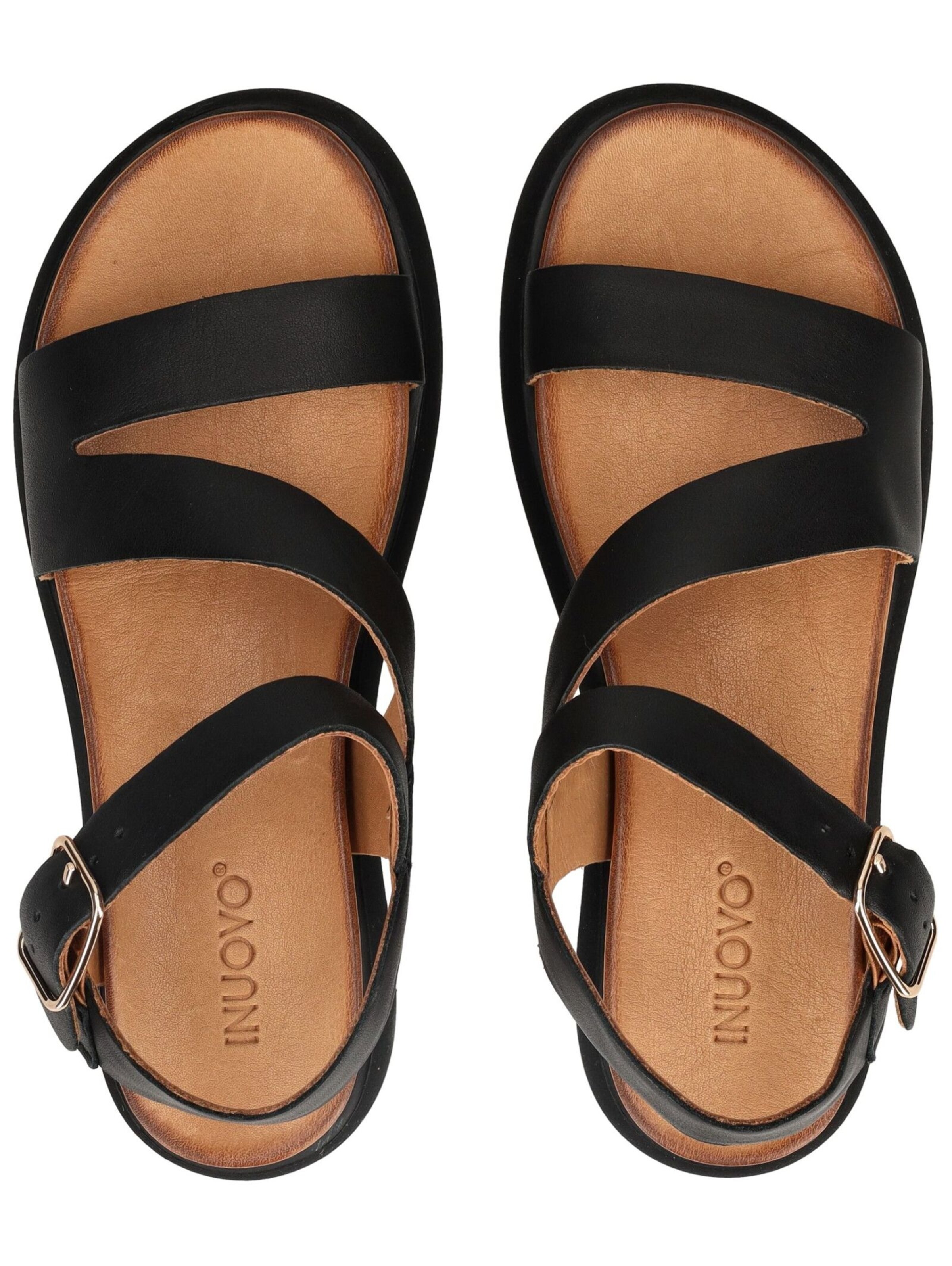 INUOVO Sandaal in Zwart